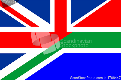 Image of south africa uk flag