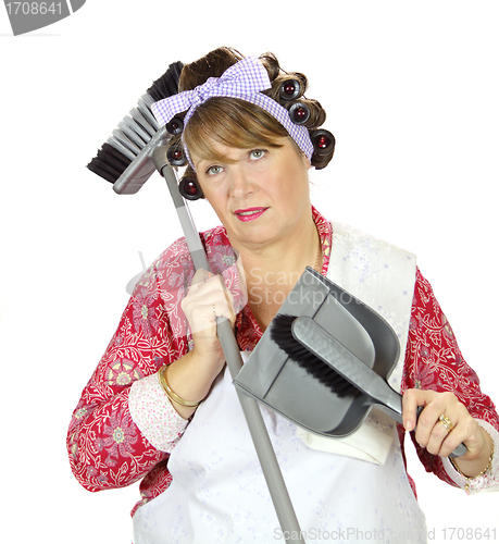 Image of Exasperated Housewife