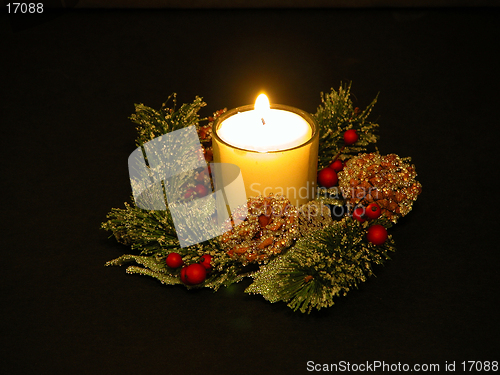 Image of Christmas Candle