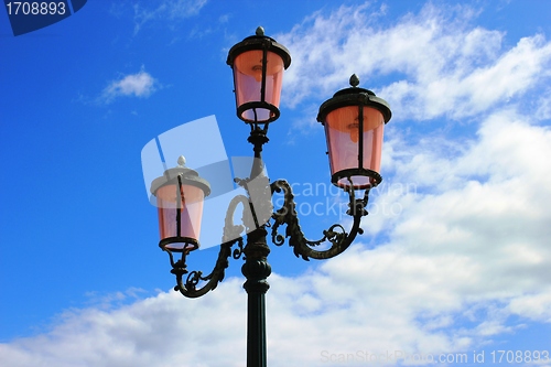 Image of lantern in Venice