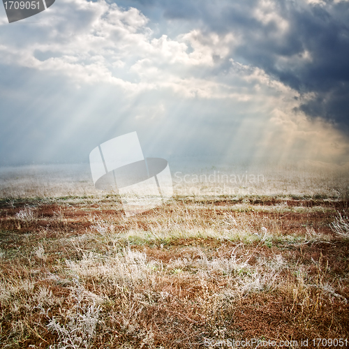 Image of landscape with the sky