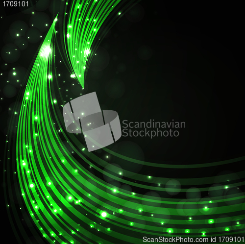 Image of Green fantasy background