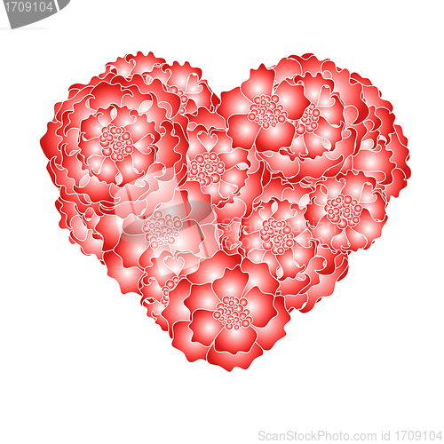 Image of Red heart