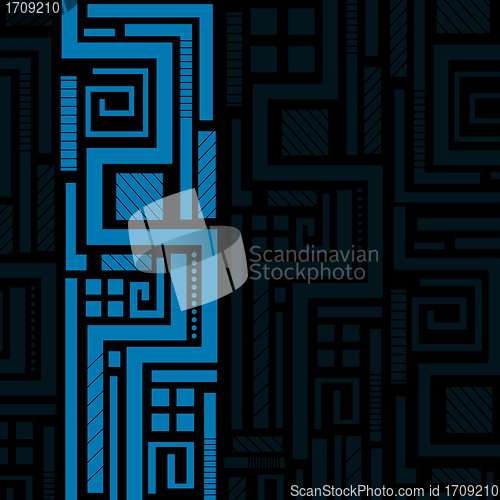 Image of Blue abstract background