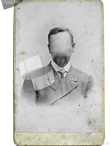 Image of Vintage photo man