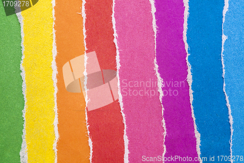 Image of colored paper