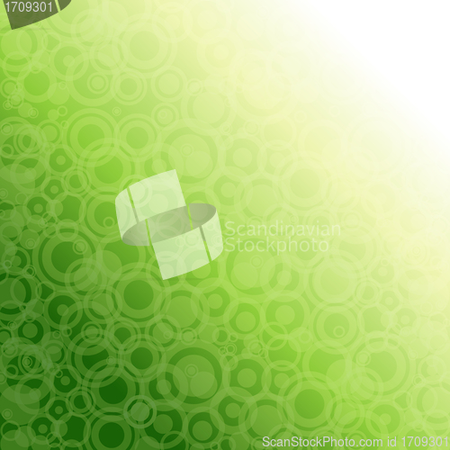 Image of green abstract light background.