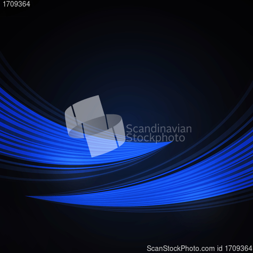 Image of blue background with waves