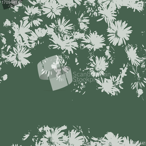 Image of Seamless texture with flowers