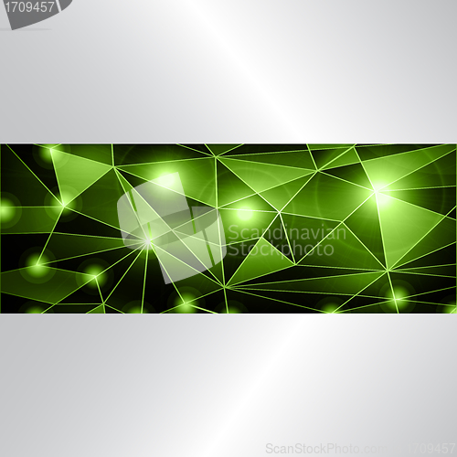 Image of green stylish background