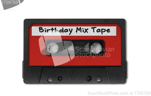 Image of Retro Vintage Audio Cassette Tape