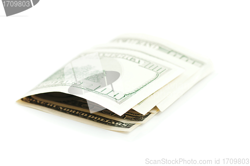 Image of Crumpled dollars