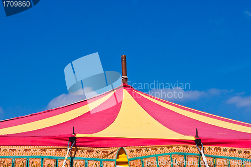 Image of Circus tent top 
