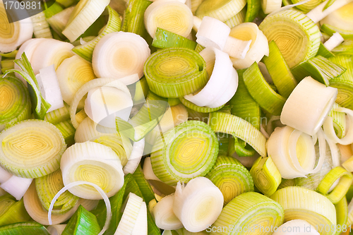 Image of Chopped leeks