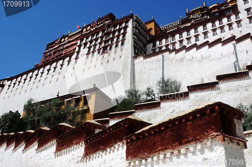 Image of Landmark of the famous Potala Palace in Lhasa Tibet