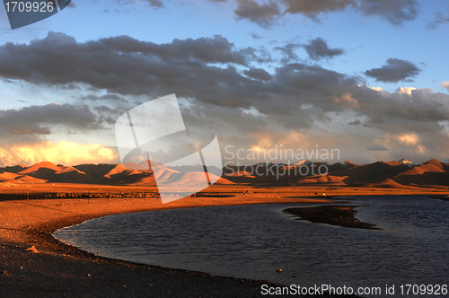 Image of Landscape at lakeside