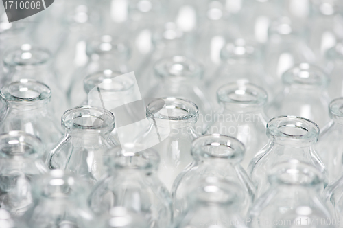 Image of pharmacy medicine container glassware background