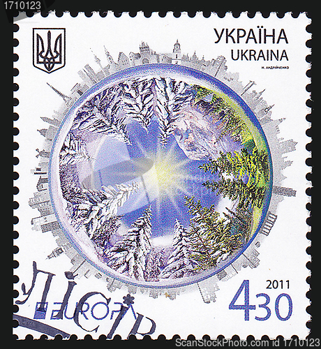 Image of Ukrainian Postal Stamp