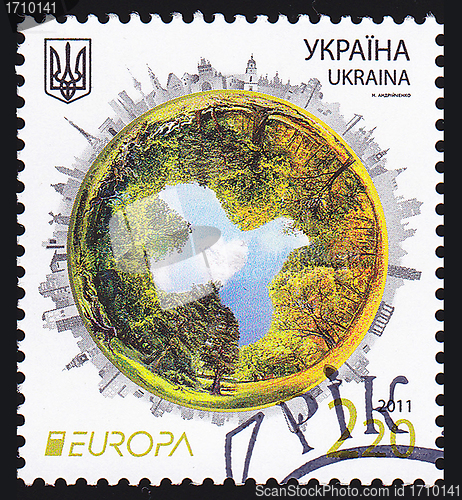 Image of Ukrainian Postal Stamp