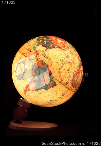 Image of Iluminated Globe