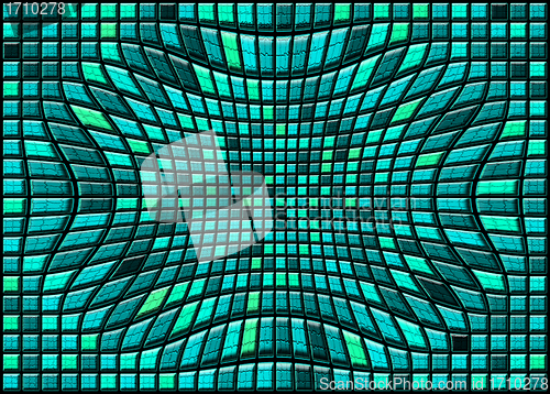 Image of abstract distortion tiled background