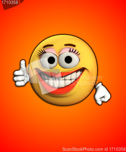 Image of Thumbs Up With Smiles 