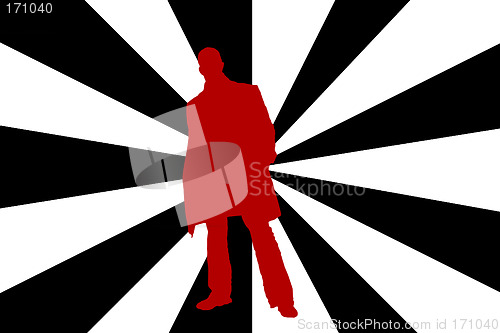 Image of Man silhouete