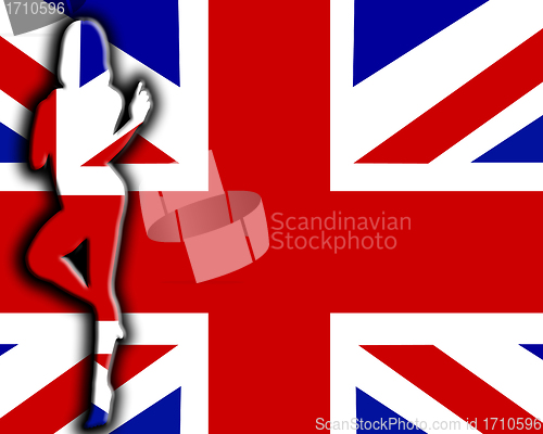 Image of UK Sexy Flag Women