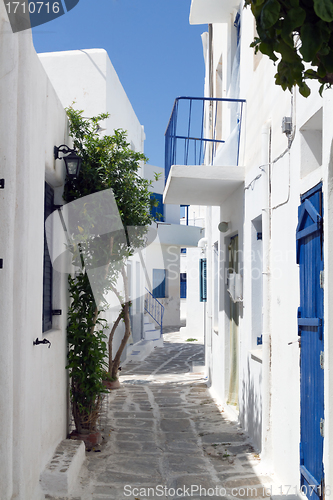 Image of Typical small street in a Greece