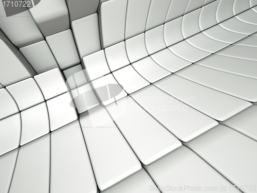 Image of 3d abstract architectural background