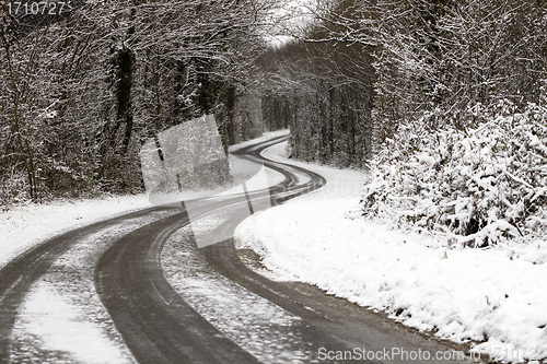 Image of Snowy Road