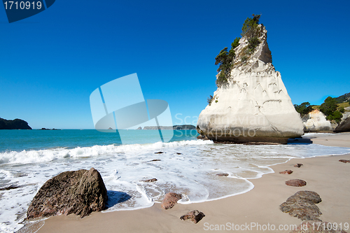 Image of Cliff at Cathedral Cove