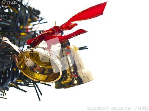 Image of Christmas tree close up