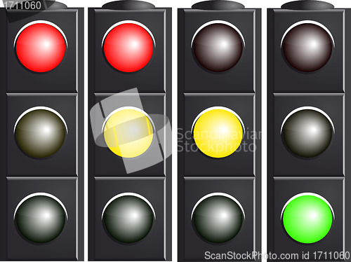 Image of Traffic Light. Variants.