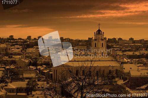 Image of Panorama of Vilnius