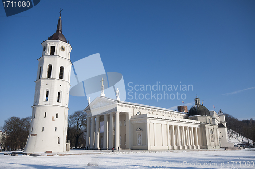 Image of Cathedral Square in Vilnius, Lithuania