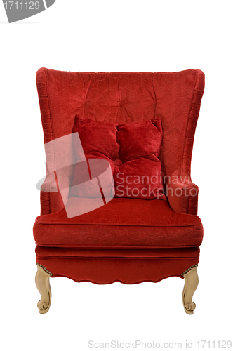 Image of Red Chair on white