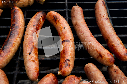 Image of Sausages on grill