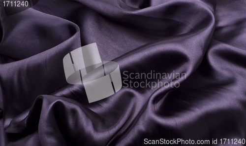 Image of black satin