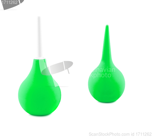 Image of Green rubber pear