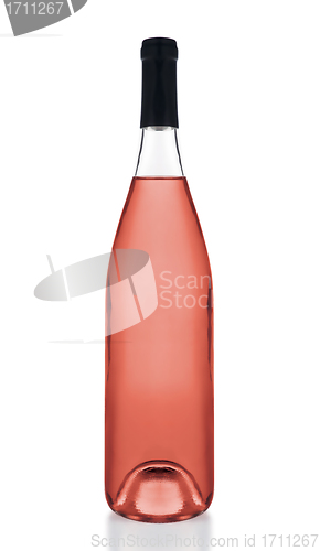 Image of Champagne bottle isolated