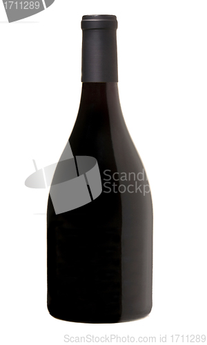Image of Champagne bottle isolated