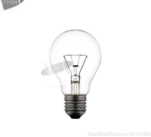 Image of Light bulb isolated