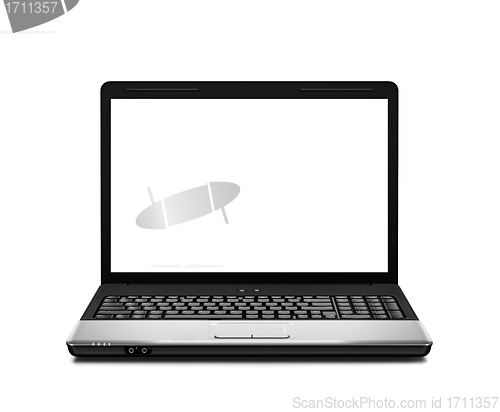 Image of Laptop isolated on white