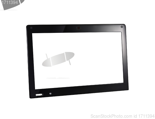 Image of Laptop with white screen