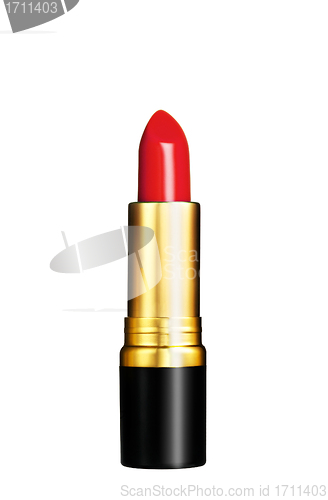 Image of Red lipstick isolated