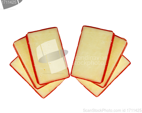 Image of swiss cheese slices