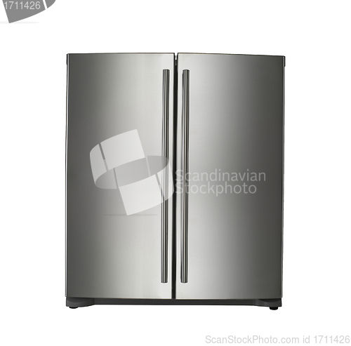 Image of clipping path of the double door freeze
