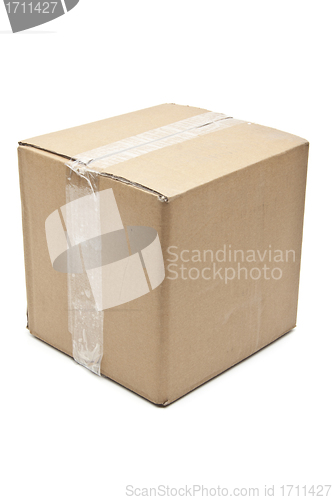 Image of cardboard box carton container