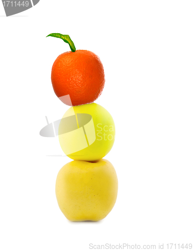 Image of apples and orange